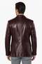 Bordo Lou Men's Genuine Leather Blazer Jacket - 4