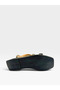 Comfortable Genuine Leather Women's Sandals with Poly Sole Tape - 3 cm - 6
