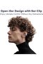 URBAN Open Ear Earbuds, Bluetooth 5.4 Clip-On Headphones with Mic 42h Playtime, Over Ear Earphones - 6