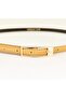 Elegantly Designed Thin 1 cm Women's Belt with Minimal Buckle, Compatible with Trousers, Jackets, Dresses, and Shirts - 3