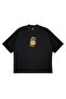 Unisex Women's Men's Pri̇ckles Pickle Jar Front Printed Oversize Thick Fabric Relaxed Fit T-Shirt - 3