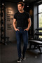 Men's Jeans Belt Adjustable Screw Buckle Stylish Design - 2