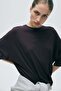 Batwing-sleeved viscose top - 3
