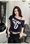 Nclshior 6 Madonna Collar Short Sleeve Blouse - 2