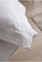 White - Bright Striped Double Duvet Cover Set, 100% Cotton |   Hotel Comfort |   Modern Set (Duvet Cover, Non-Slip Sheet, and 2 Pillowcases) - 2