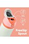 FreeSip Insulated Stainless Steel Water Bottle with Straw for Sports and Travel, BPA-Free, 24-Ounce, Shy Marshmallow - 2