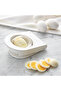 Egg Slicer – White, Stainless Steel Wire Egg Cutter for Hard-Boiled Eggs, Mushrooms, Soft Cheese & Fruit - 3
