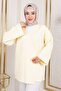 Side-Tie Atlas Tunic-Yellow - 2