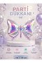 Hologram Rainbow Bow Foil Balloon 73 X 49 cm Helium Compatible Birthday Baby Shower Engagement Party Decoration - 2