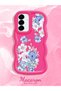Samsung Galaxy A36 5g Compatible Case Camera Protector Red Silicone Couple Phone Case Floral Pattern - 2
