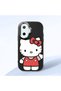 Poco F7 Compatible Case Camera Protector Black Silicone Couple Phone Case Kitty Patterned
