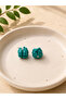 Handmade Murano Glass Green Stuffed Pepper Beads (2 Pieces) - 2