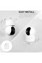 3 Pcs Acrylic Small Wall Shelf, Surveillance Bracket with Adhesive, Mini Floating Wall Shelves for S - 3