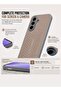 Samsung Galaxy A27 5G 2026 Fashion Ultimate Design TPU Back Leather Texture Silicone Sides Case Cover - 3