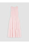 Trendlucky Oval Collar Layered Muslin Dress with a Difference - 6