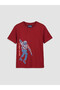 Original Oval Collar Printed Boy's T-Shirt