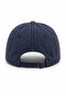 Vintage Look Denim Hat with Embroidery - Unisex Casual Baseball Cap - 2