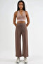 Soft Touch Modal Textured Pants with Hidden Stripe Detail - 2