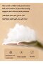 1Pc Cotton Breathable Head Neck Support Pillow Memory Foam Core Hypoallergenic Bear Design Sleep - 7