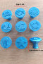 Mutlutren 9-Piece Sea Creatures Stamp Set – Clay, Sugar Paste, and Cookie Printing Mold - 2