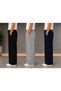 Triple Men's Black Gray Navy Blue Baggy Fit Comfortable Cut Sweatpants - 3