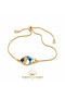 Fish Luck Bracelet Gold Color Silver - 3