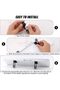 2Pcs Foldable Keyboard Riser Stand, for Desk, Adjustable Tilt & Portable Mini Laptop Feet, Ergonomic - 5
