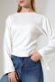 Women's Modal Crew Neck Long Sleeve Blouse - 2