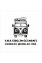 Kalk Gidelim Vehicle, Car, Auto, Motorcycle, Caravan, Laptop, Glass Sticker 30X35 cm - 2
