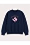 Superstar Printed 2 Thread Raster Crew Neck Sweatshirt