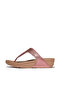 Women's Lulu Crystal-Mix Metallic Toe-Post Sandals