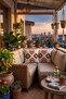 2-Piece Punch Embroidered Throw Pillow Cover Modern Bohemian Decorative Sofa Cushion Cover - 4