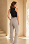 Women's 3-Piece Ribbed & Cotton Crew Neck Sleeveless Crop Tank Top - 6