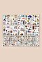 Scrapbook and Junk Journal Sticker Set 50 Sheets World Travel and Country Themed - 30 Stickers + 20 Mates - 3