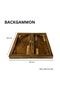 Schondor- Decorative Chess-Backgammon- Luxury Set-model ,BA-CH-S6-size,L50xW50xH5 - 5