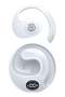 Wireless Open-Ear Headphones, Bluetooth 5.3, Ultra Comfort Ear Hook, Secure Fit, Ergonomic Design, Rich Stereo Sound for Sports, Gym, Running & Gaming – White