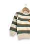 Boy's Striped Dc Embroidered Seasonal 2-Strand Tracksuit Set for Ages 2-3-4-5-6 - 4