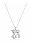 316L Steel Chain Silver Color Boy Girl Model Women's Necklace