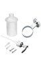 Bathroom Lavatory Soap Lotion Dispenser Pump Wall Mount with Stainless Steel Holder - 6