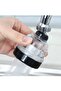 Water-Saving 3-Function Rotating Faucet Head - Transparent - 3
