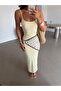 Basic Dress with Rope Straps - Yellow - 5