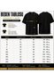 Men's T-Shirt, Black T-Shirt, A-Print T-Shirt, Graphic Print, Everyday Wear, Streetwear, Crew Neck, Short Sleeve, Modern Design, Casual. - 3