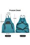 Waterproof gardening apron with quick-release pockets, adjustable cross shoulder straps, sleeveless, sturdy, durable, for gardening. - 2