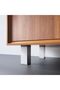 set of 4 furniture legs, XU type, height: 100 mm (+100 mm) adjustable, angle: 40 x 40 mm. - 4