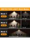 Outdoor Solar Light 3 Modes Waterproof Solar Wall Light for Fences Gardens Stairs Terraces Garages Porch Lighting Decorative - 5