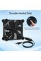 120mm USB cooling fan, three-speed adjustable, silent exhaust fan, suitable for computers/routers/projectors and electronic products. - 2