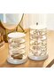 Two sets of five-layer rotating jewelry boxes, with a transparent multi-layer design, suitable for storing cosmetics and jewelry. - 3