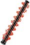 5-in-1 Floor Scrubber Replacement Kit - 4 Brush Heads & 2 Cartridges for Bissell Cleaners - 2