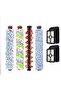 5-in-1 Floor Scrubber Replacement Kit - 4 Brush Heads & 2 Cartridges for Bissell Cleaners
