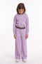 Movy 2 Threaded Elastic Waist Girls' Sweatpants - 3